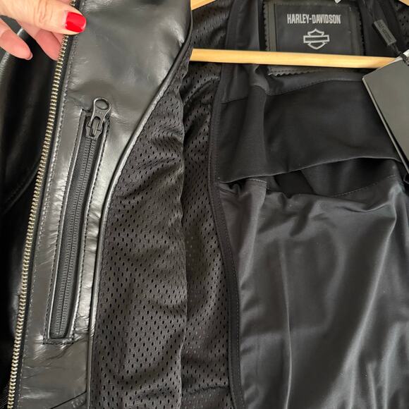 Harley-Davidson leather jacket black - Picture 14 of 15